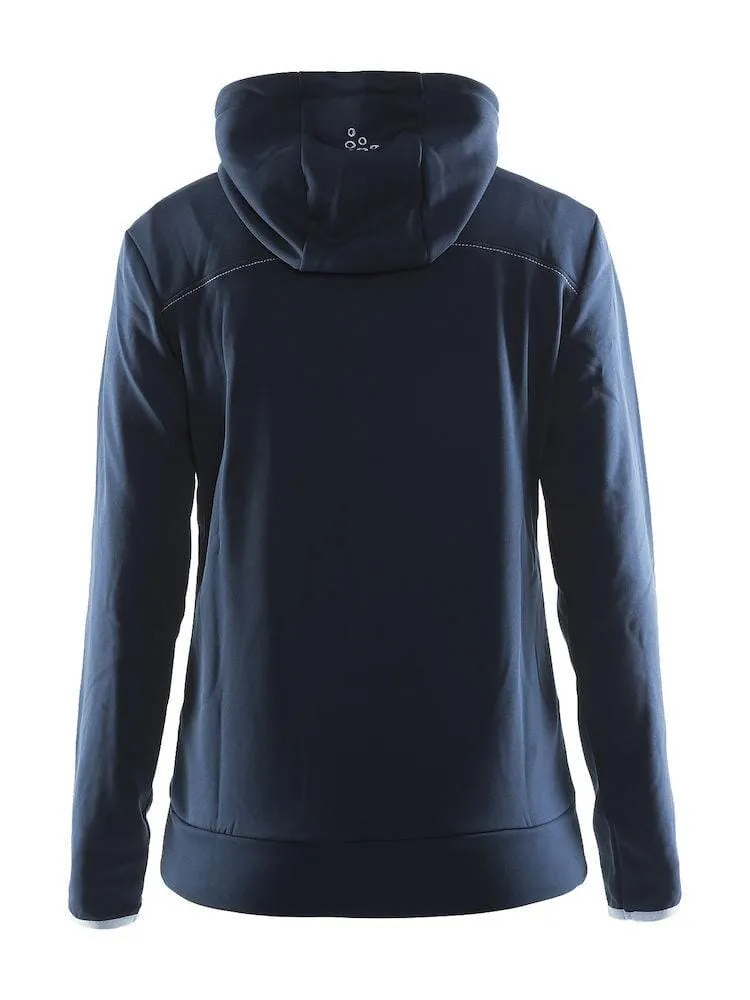 Women's Leisure Full Zip Hood - DK NAVY sold by Craft Sportswear product image thumbnail 2