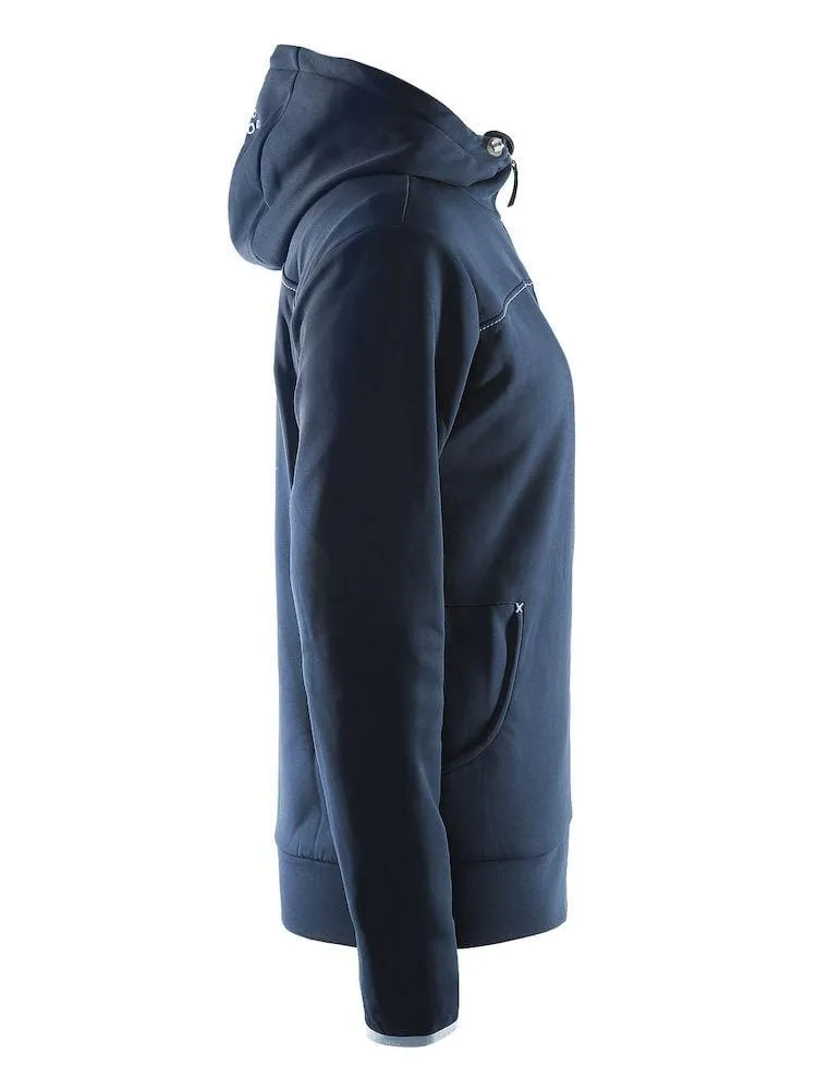 Women's Leisure Full Zip Hood - DK NAVY sold by Craft Sportswear product image thumbnail 4