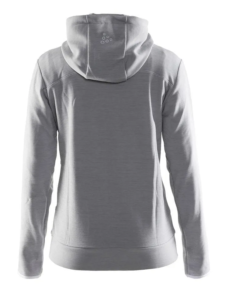 Women's Leisure Full Zip Hood - GREY sold by Craft Sportswear product image thumbnail 2