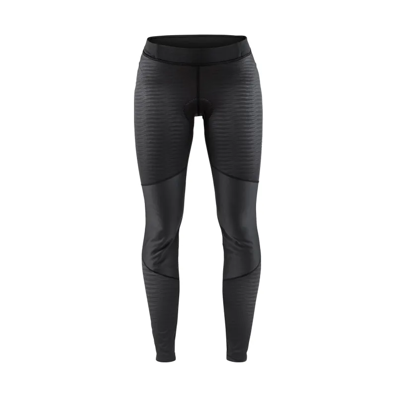 Women's Ideal Cycling Wind Tights - Black/Black sold by Craft Sportswear
