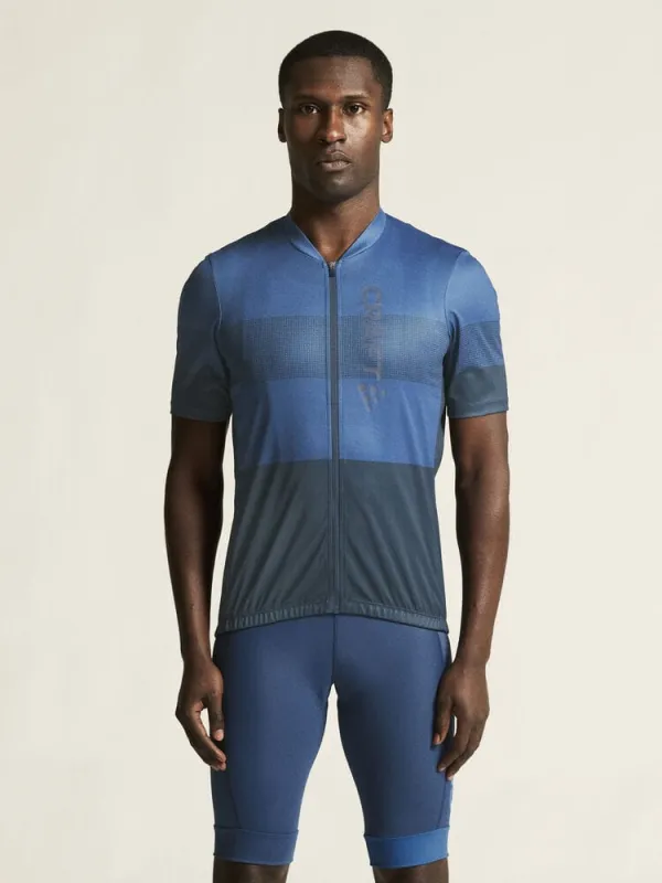 Men's Core Endur Logo Jersey - LAKE/WATER sold by Craft Sportswear