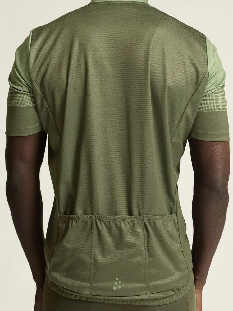 Men's Core Endur Logo Jersey - JUNIPER/FOREST GREEN sold by Craft Sportswear product image thumbnail 4