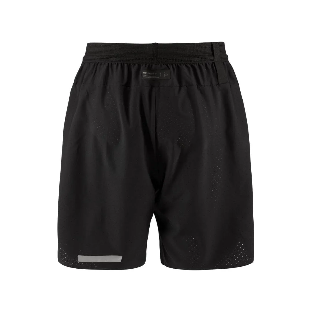 Men's PRO Hypervent Running Long Shorts 2.0 - Black sold by Craft Sportswear product image thumbnail 2