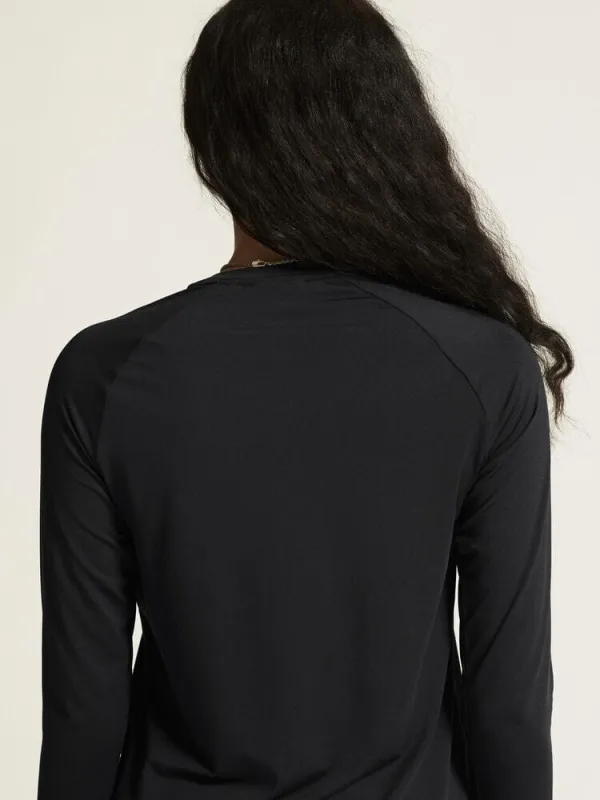 Women's Collective Long Sleeve Tee - Black sold by Craft Sportswear