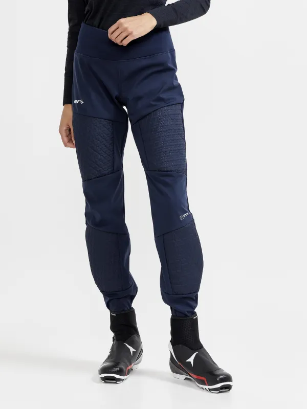 Women's ADV Pursuit Insulate Xc Ski Pants - BLAZE sold by Craft Sportswear