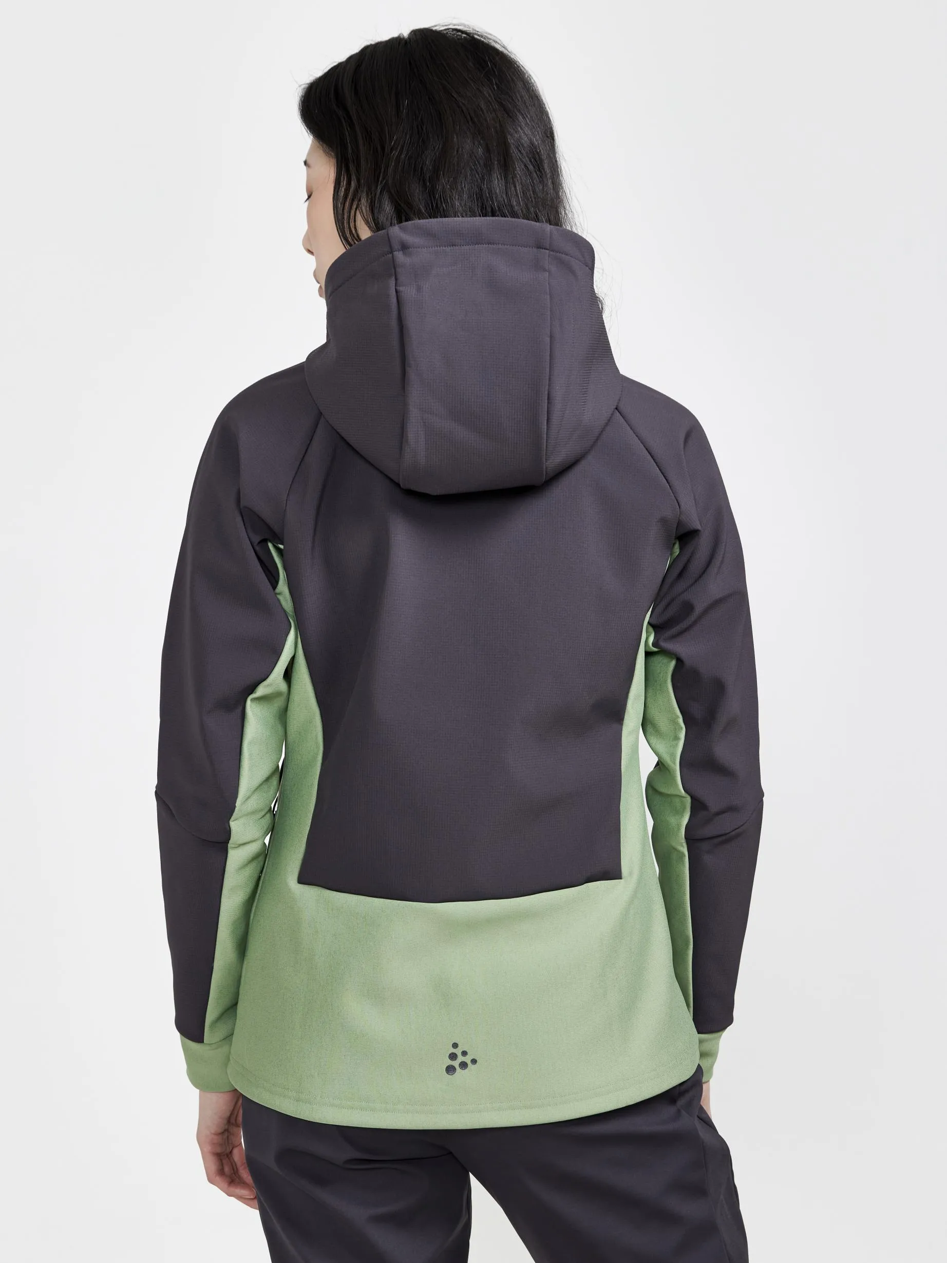 Women's ADV Backcountry Hybrid Jacket - SLATE-JADE sold by Craft Sportswear product image thumbnail 3