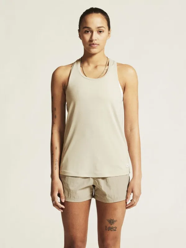 Women's Collective Singlet - Plaster sold by Craft Sportswear