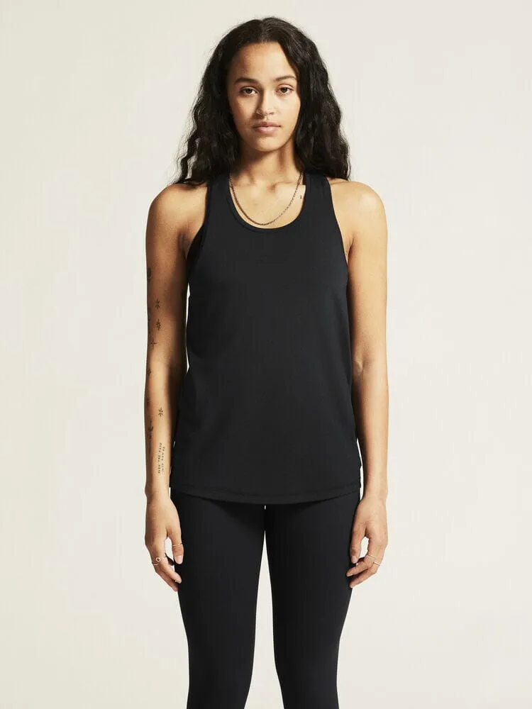 Women's Collective Singlet - Black sold by Craft Sportswear