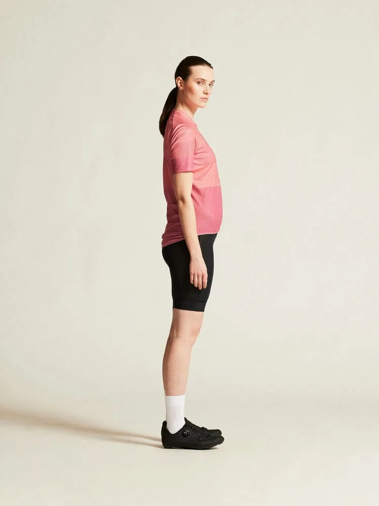 Women's Core Endur Logo Jersey - WILD ROSE/PEONY sold by Craft Sportswear product image thumbnail 3