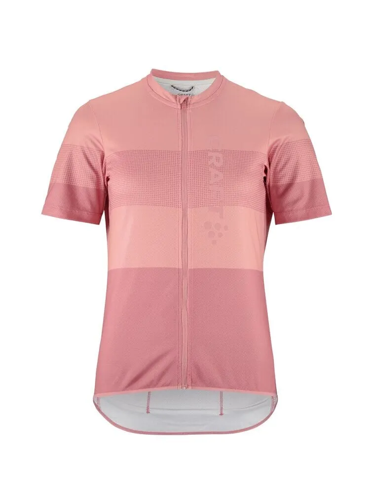 Women's Core Endur Logo Jersey - WILD ROSE/PEONY sold by Craft Sportswear product image thumbnail 5