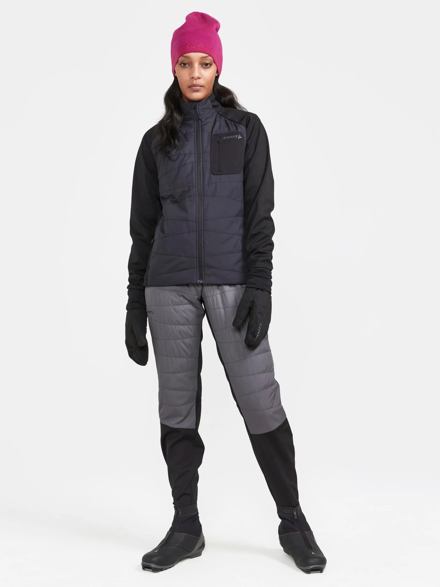 Women's CORE Xc Ski Training Insulate Pants - Black/Granite sold by Craft Sportswear product image thumbnail 4