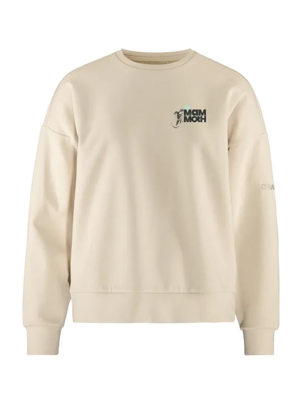 TheMAMMOTH Women's ADV Join Sweatshirt - Plaster sold by Craft Sportswear