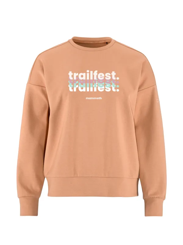 Mammoth Trailfest Women's ADV Join Sweatshirt - Syrup sold by Craft Sportswear