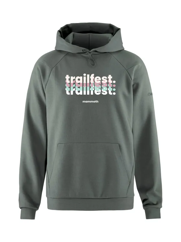 Mammoth Trailfest Men's ADV Join Hoodie - Leaf sold by Craft Sportswear
