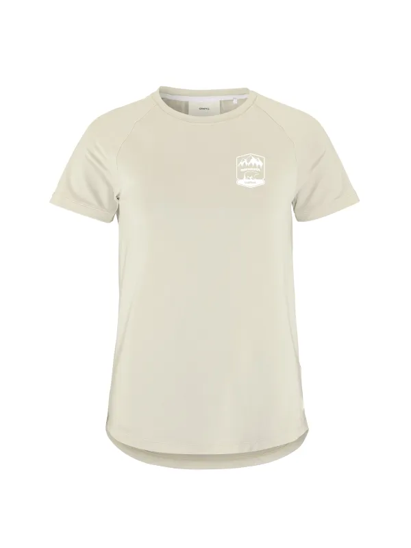 Mammoth Trailfest Women's Collective SS Tee - Plaster sold by Craft Sportswear