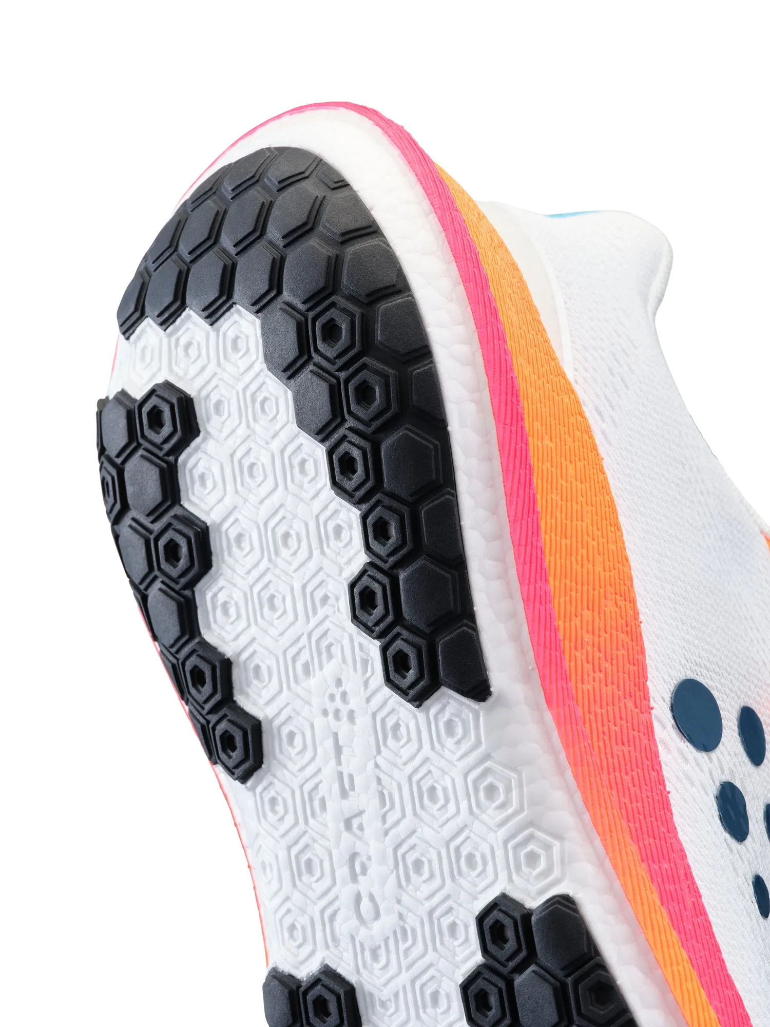 Men's Pacer 2 Running Shoe - White/Flourange sold by Craft Sportswear product image thumbnail 4