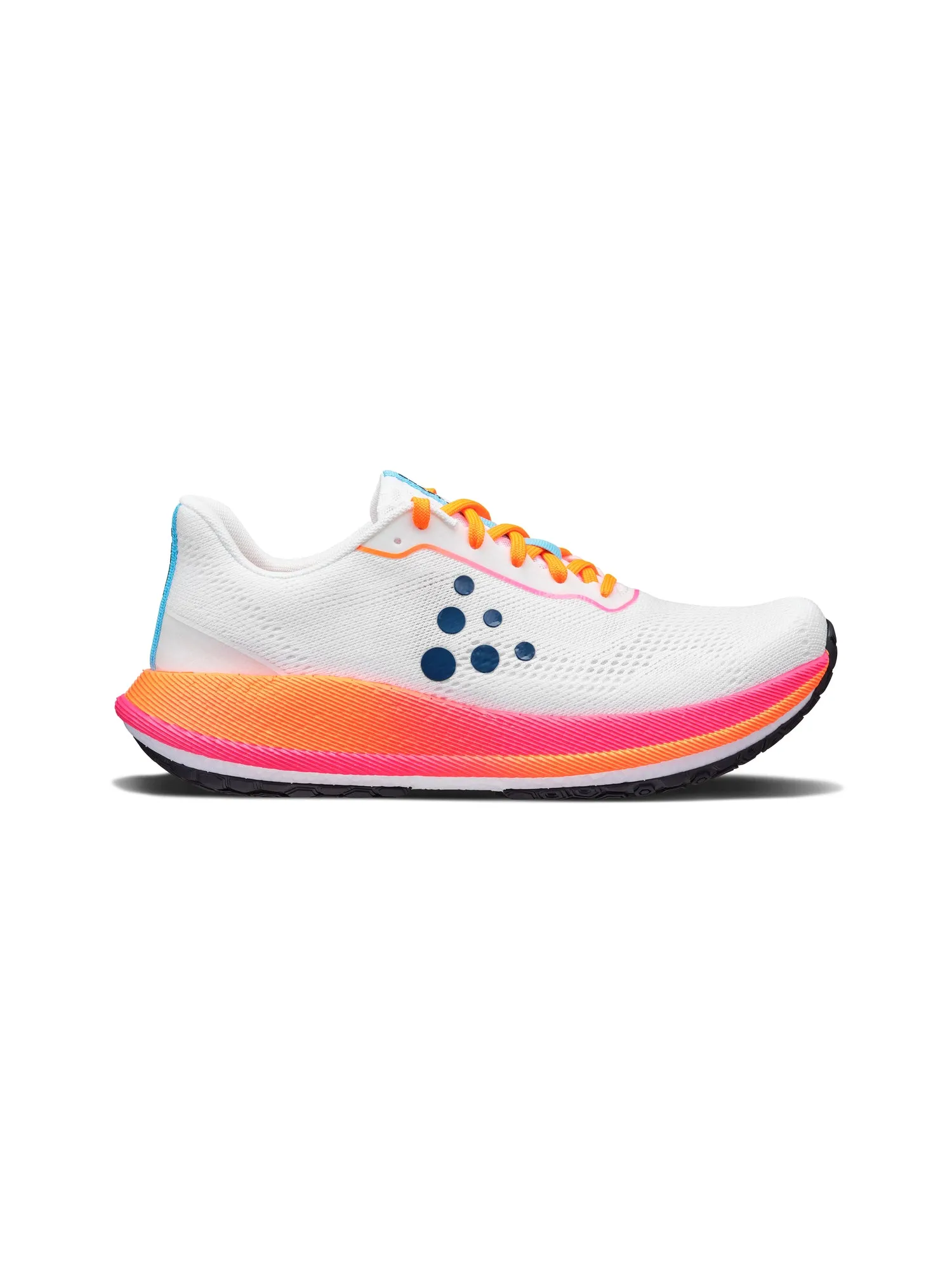 Men's Pacer 2 Running Shoe - White/Flourange sold by Craft Sportswear
