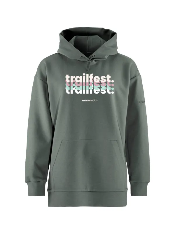 Mammoth Trailfest Women's ADV Join Long Hoodie - Leaf sold by Craft Sportswear