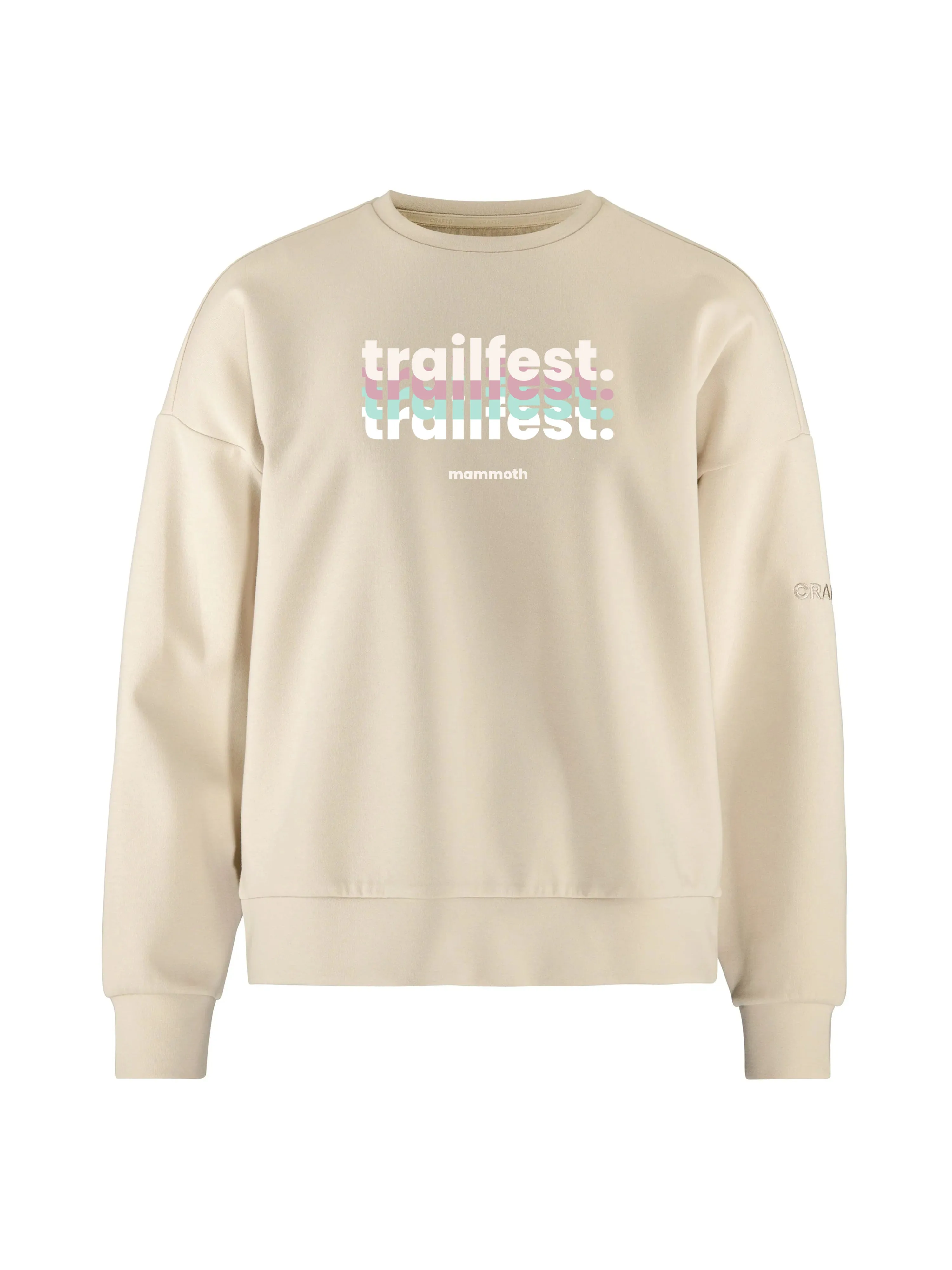 Mammoth Trailfest Women's ADV Join Sweatshirt - Plaster sold by Craft Sportswear