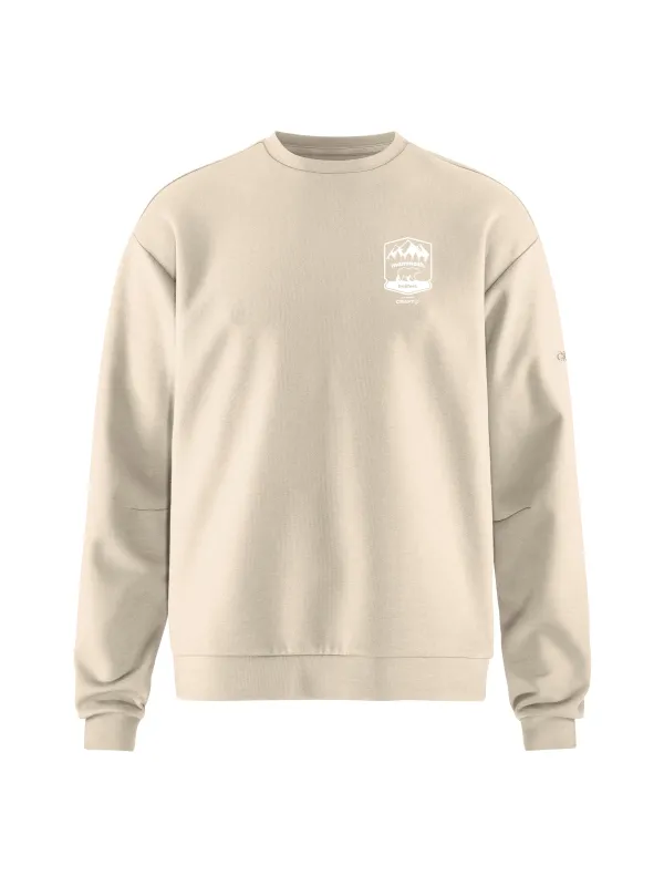 Mammoth Trailfest Men's ADV Join Sweatshirt - Plaster sold by Craft Sportswear