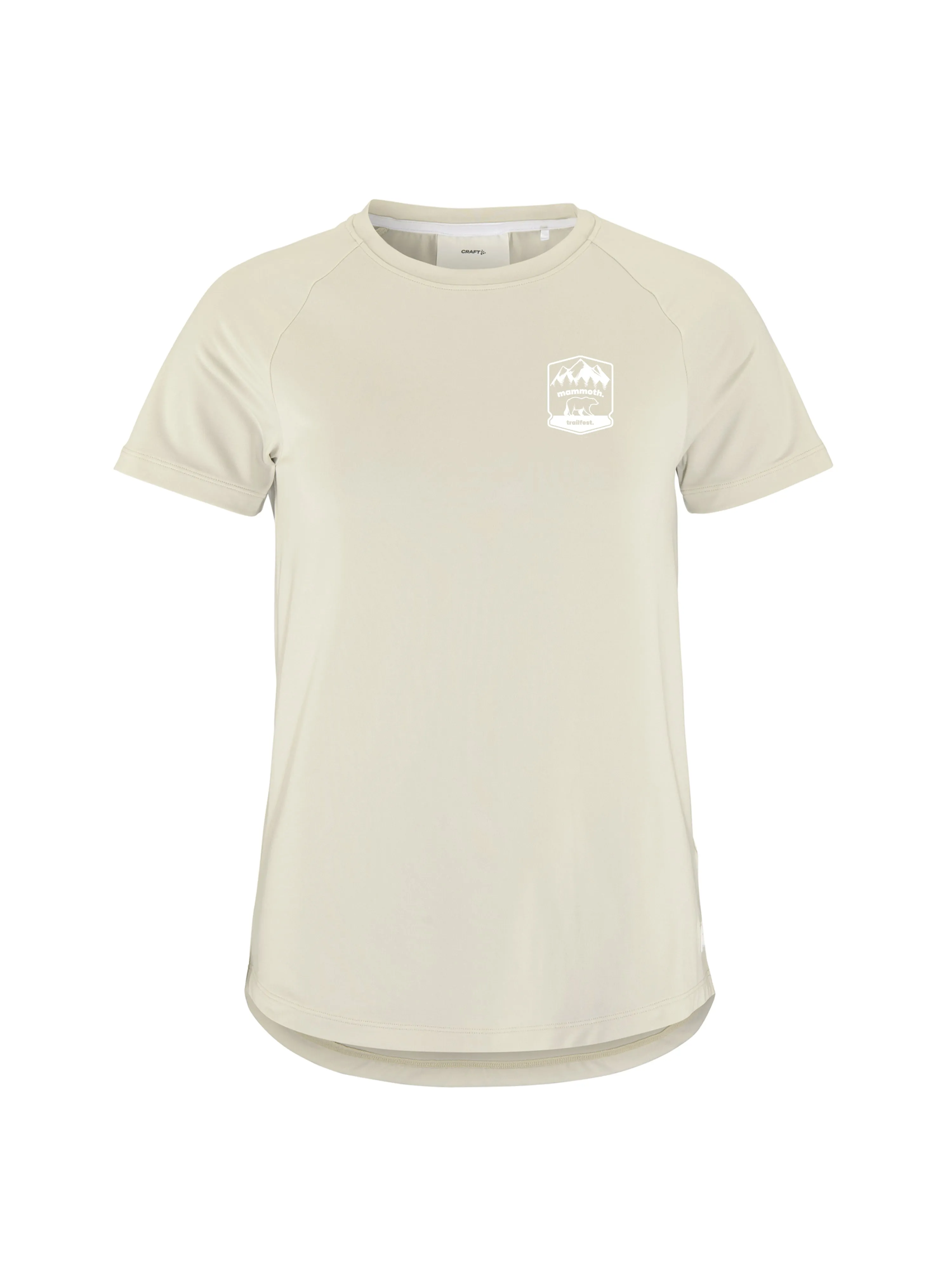 Mammoth Trailfest Women's Collective SS Tee - Plaster sold by Craft Sportswear