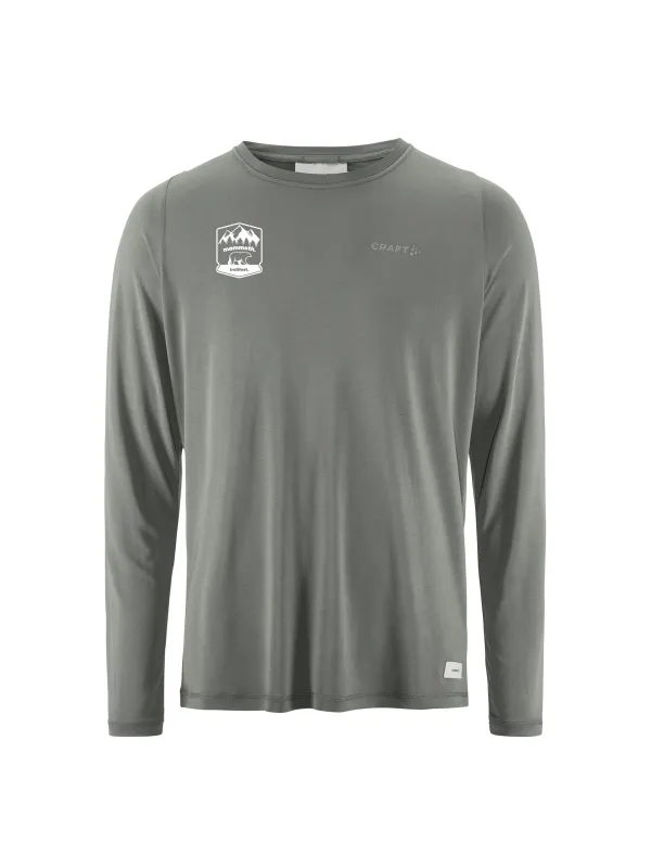 Mammoth Trailfest Men's Collective Bi-Blend LS Tee - Leaf sold by Craft Sportswear