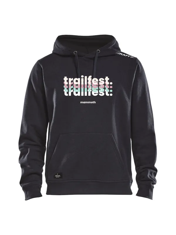 Mammoth Trailfest Men's Community Hoodie - Black sold by Craft Sportswear