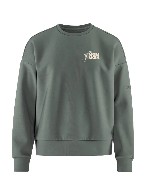TheMAMMOTH Women's ADV Join Sweatshirt - Leaf sold by Craft Sportswear