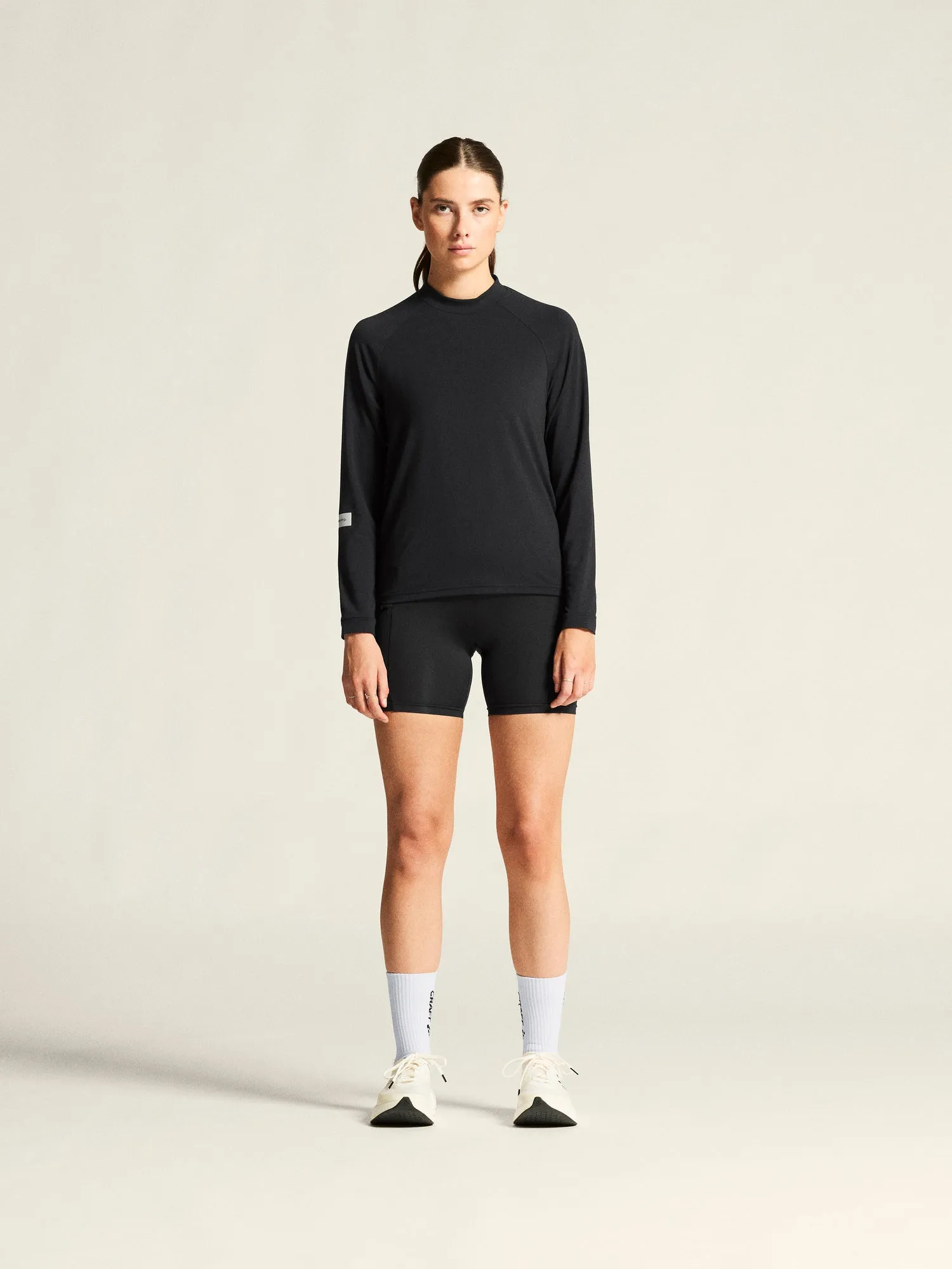 Women's SubZ Fleece Running Vest - Black sold by Craft Sportswear