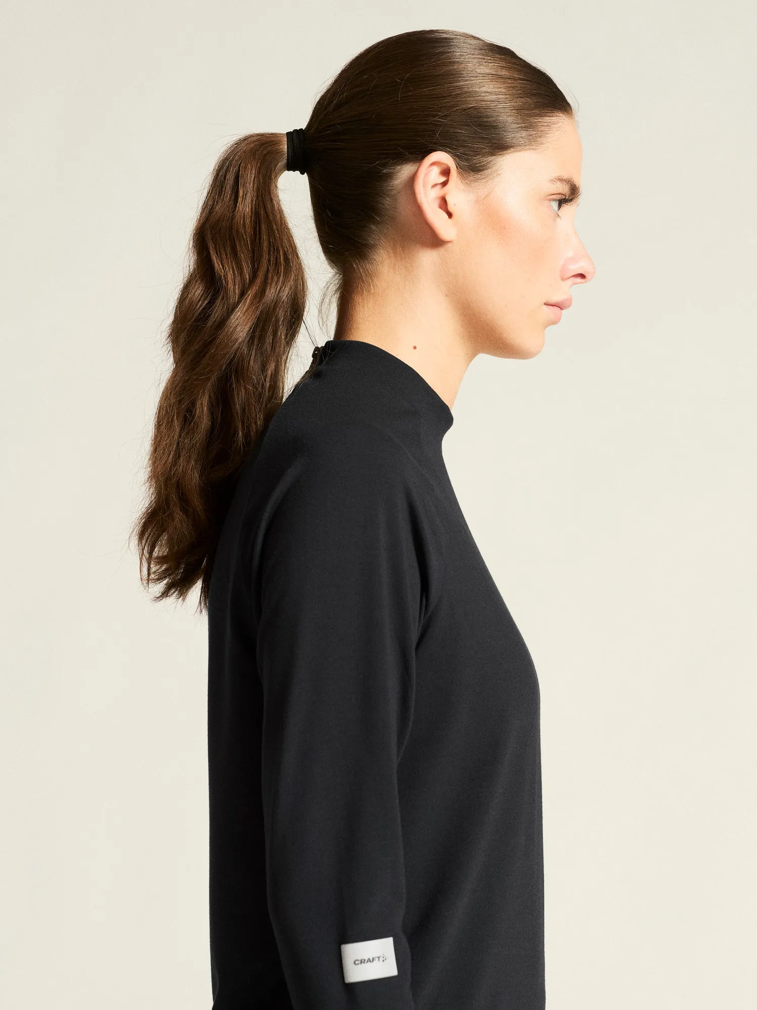 Women's SubZ Fleece Running Vest - Black sold by Craft Sportswear product image thumbnail 3