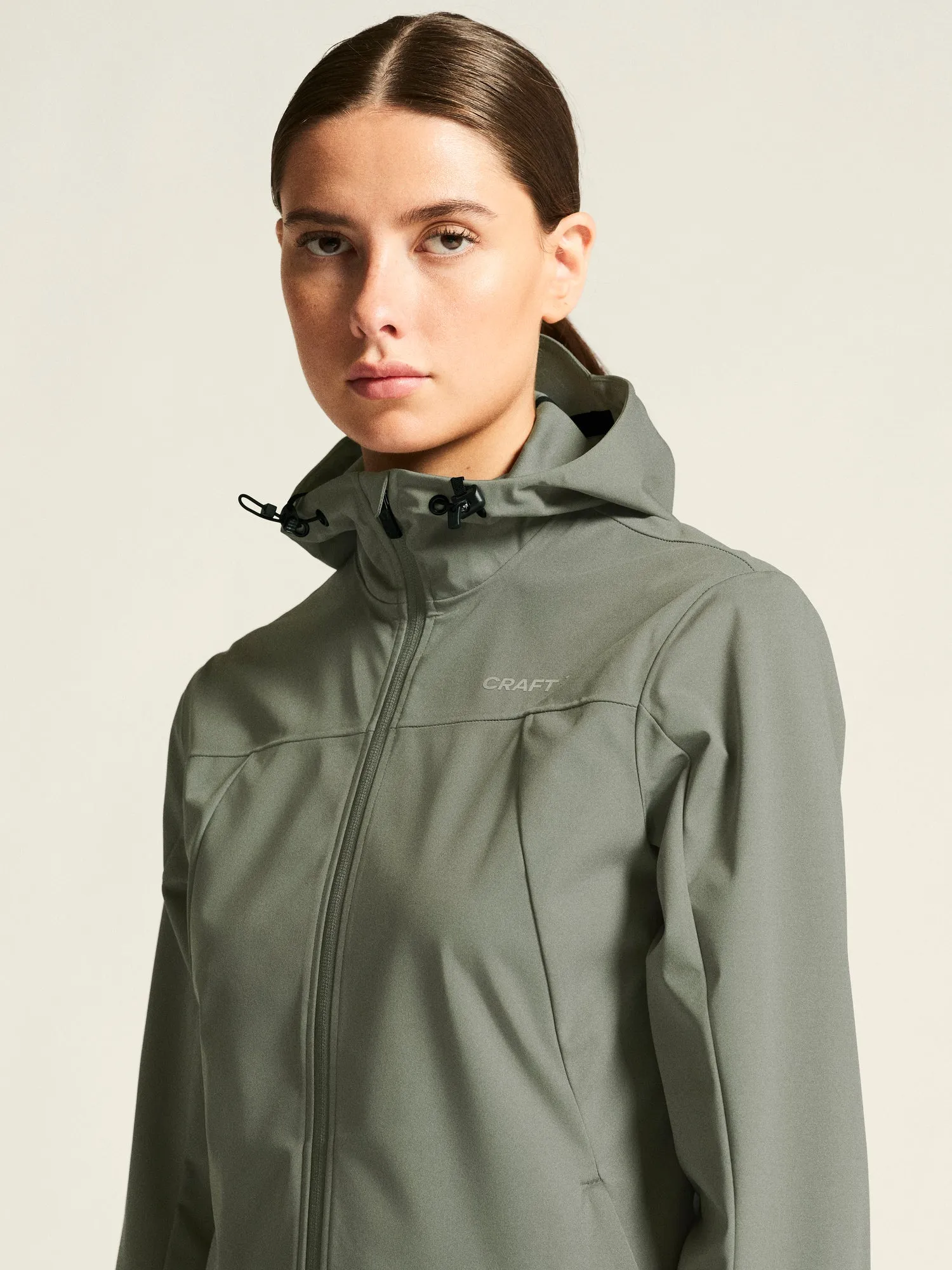 WOMEN'S ADV ESSENCE HYDRO JACKET - LEAF sold by Craft Sportswear product image thumbnail 3