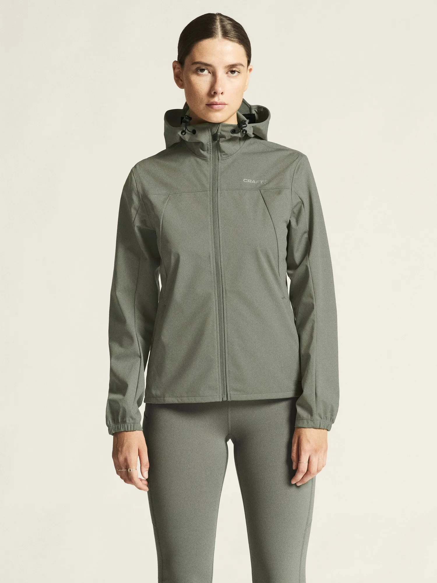 WOMEN'S ADV ESSENCE HYDRO JACKET - LEAF sold by Craft Sportswear product image thumbnail 2