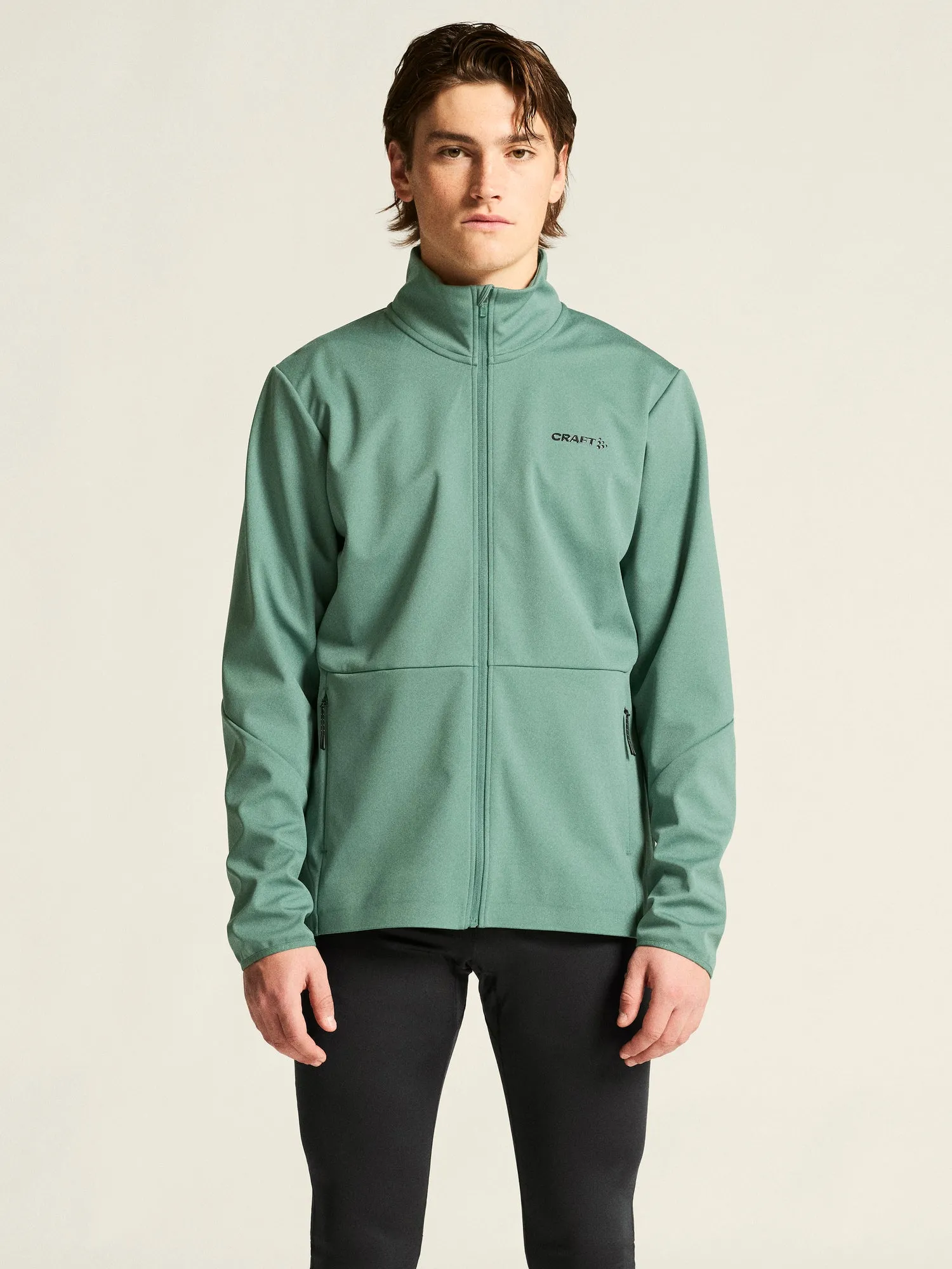 Mens Core XC Ski Training Jacket - Atlantic sold by Craft Sportswear product image thumbnail 2