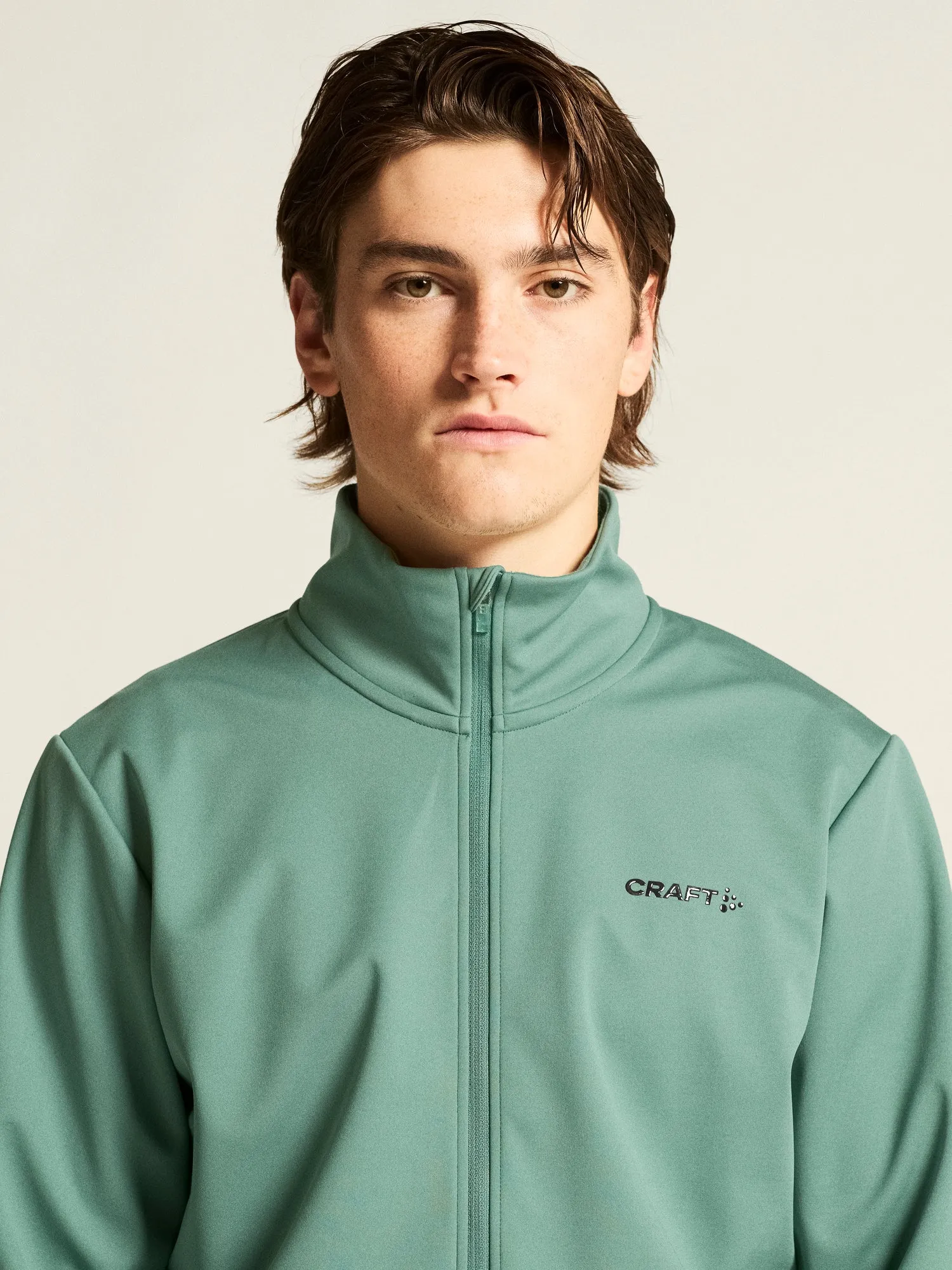 Mens Core XC Ski Training Jacket - Atlantic sold by Craft Sportswear product image thumbnail 3