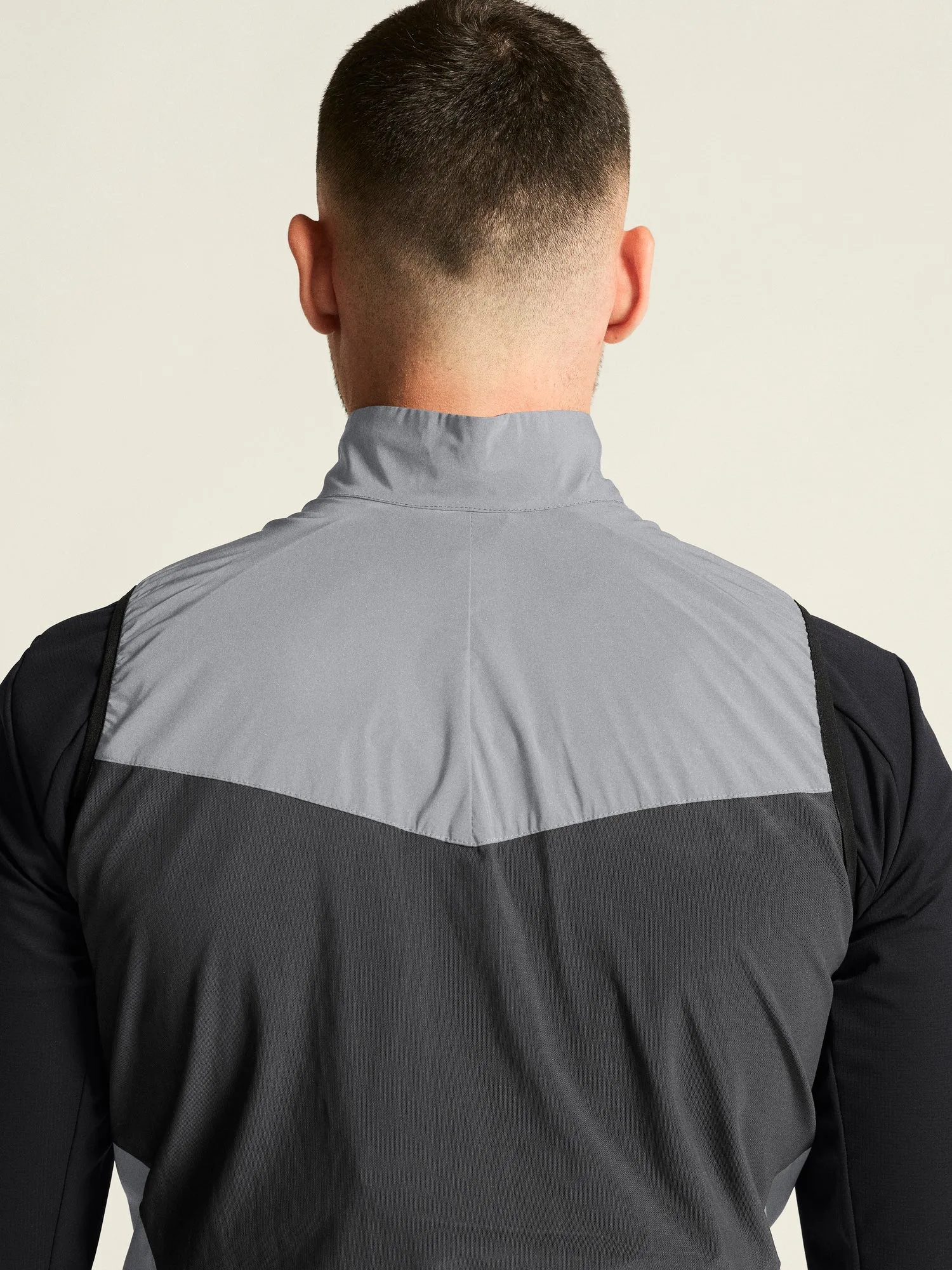 Men's ADV Essence Lumen Wind Running Vest - SILVER/BLACK sold by Craft Sportswear product image thumbnail 5