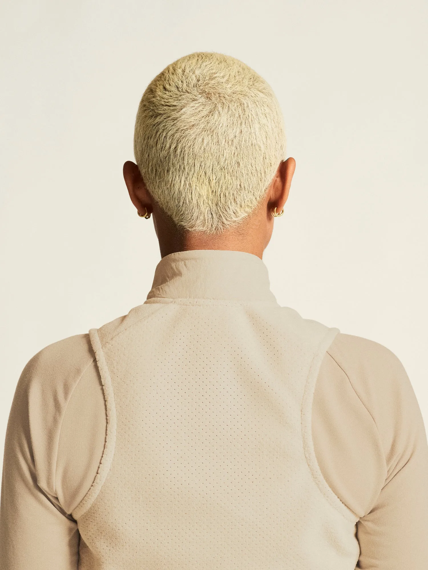 Women's SubZ Fleece Running Vest - Plaster sold by Craft Sportswear product image thumbnail 5