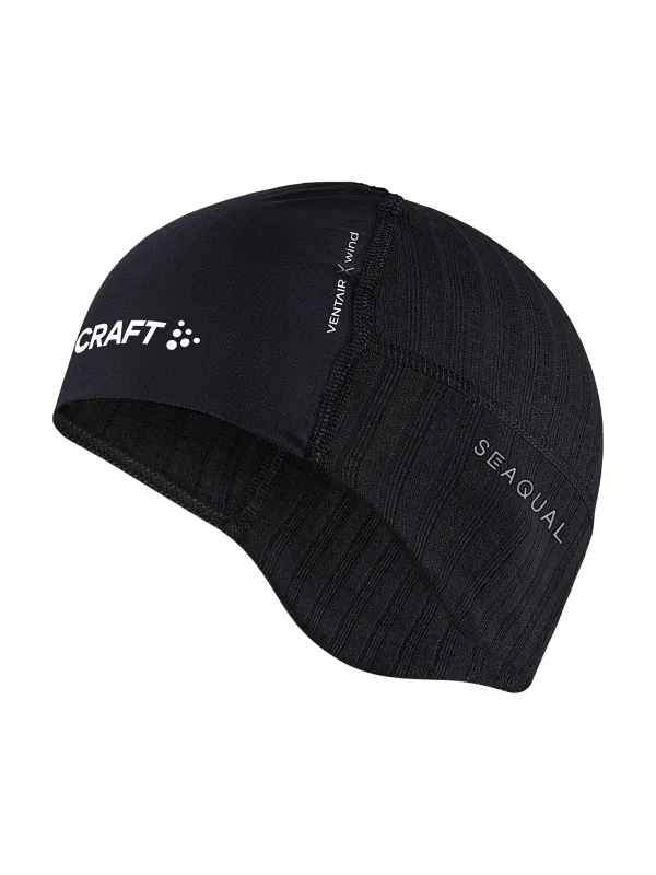 ACTIVE EXTREME X WIND HAT - Black/Granite sold by Craft Sportswear