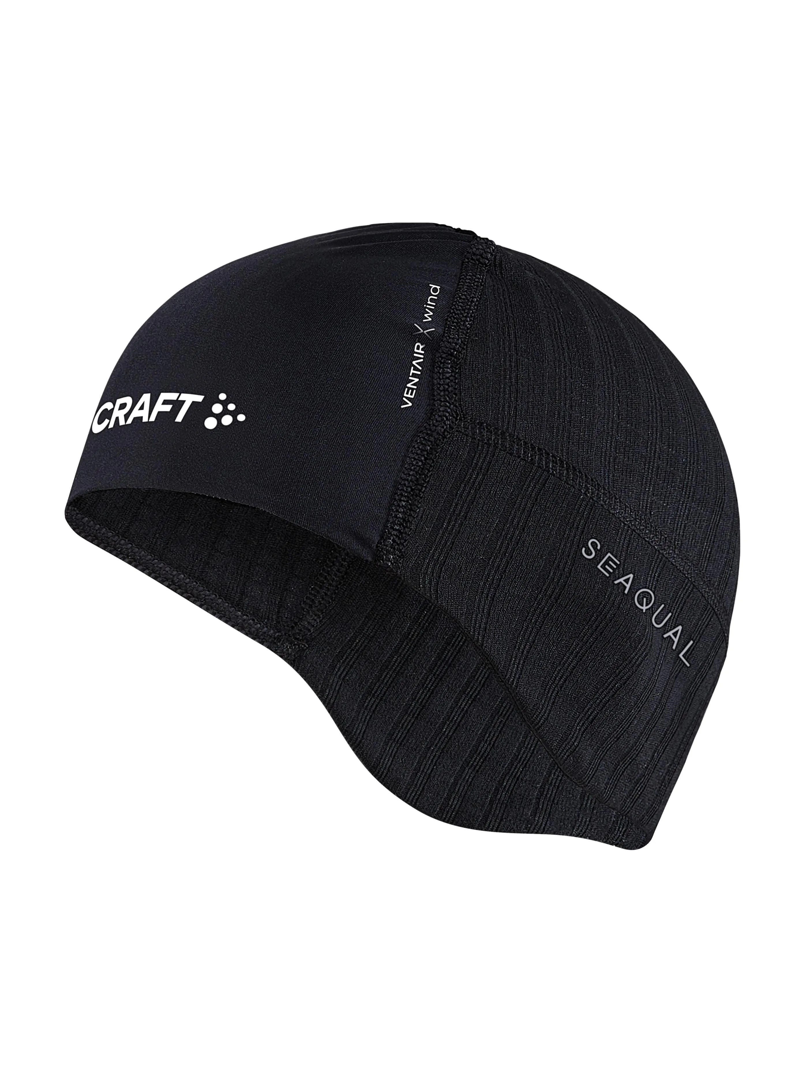 ACTIVE EXTREME X WIND HAT - Black/Granite sold by Craft Sportswear