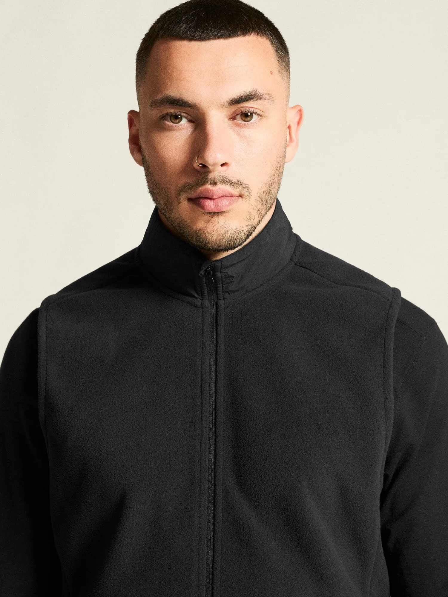 Men's SubZ Fleece Running Vest - Black sold by Craft Sportswear product image thumbnail 3