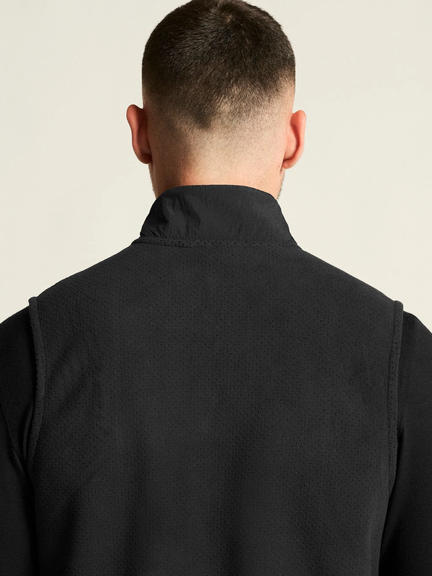 Men's SubZ Fleece Running Vest - Black sold by Craft Sportswear product image thumbnail 5