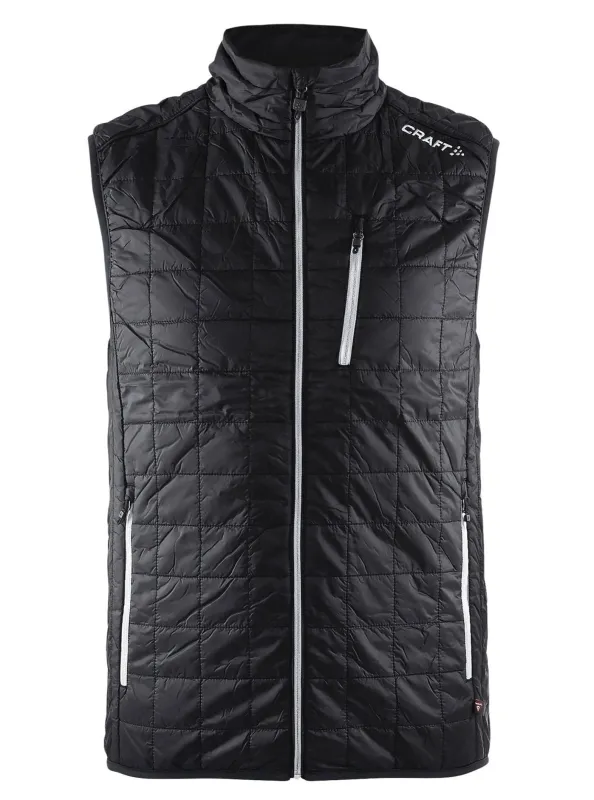 Men's Primaloft Stow Light Vest - Black sold by Craft Sportswear