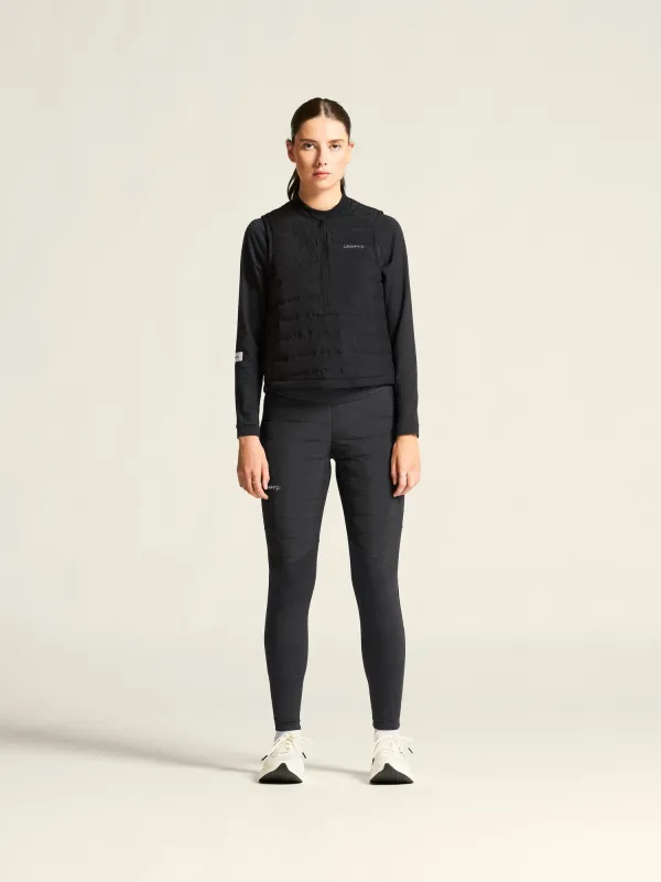 Women's SubZ Running Vest 5 - Black sold by Craft Sportswear