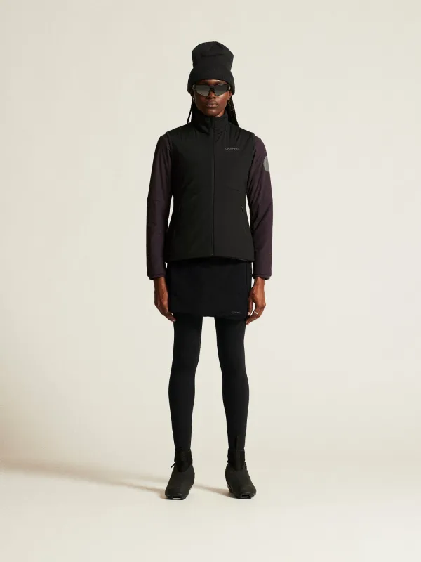 Women's ADV Nordic Training Insulate Vest - Black sold by Craft Sportswear