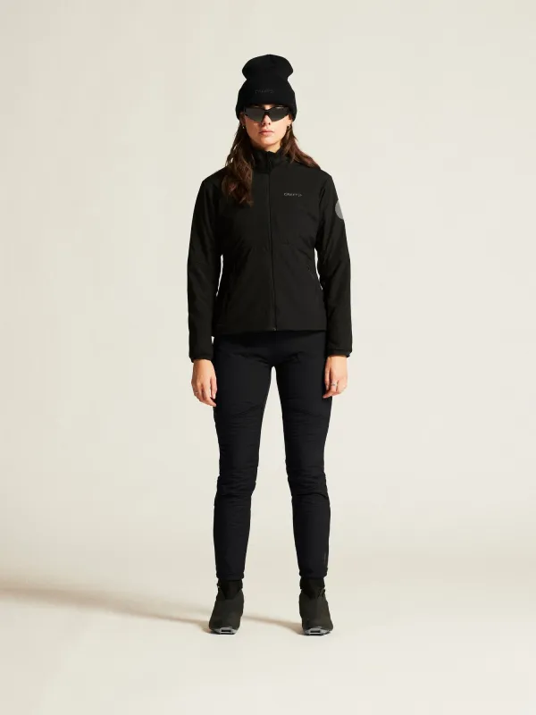 Women's ADV Nordic Training Insulate Jacket - Black made by Craft Sportswear