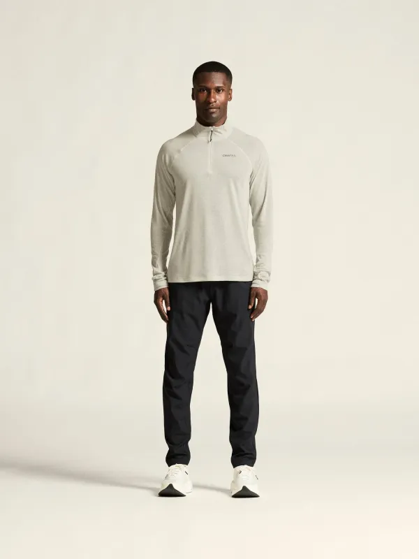 Men's ADV SubZ Wool Long Sleeve Tee 3 - Cloud/Melange sold by Craft Sportswear