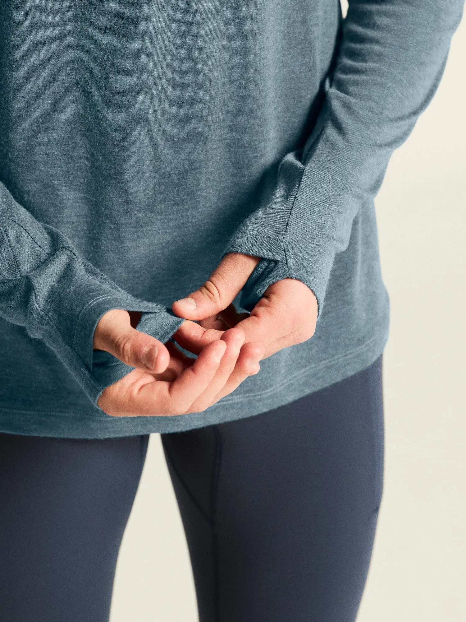 Men's ADV SubZ Wool Long Sleeve Tee 3 - Real/Melange sold by Craft Sportswear product image thumbnail 4