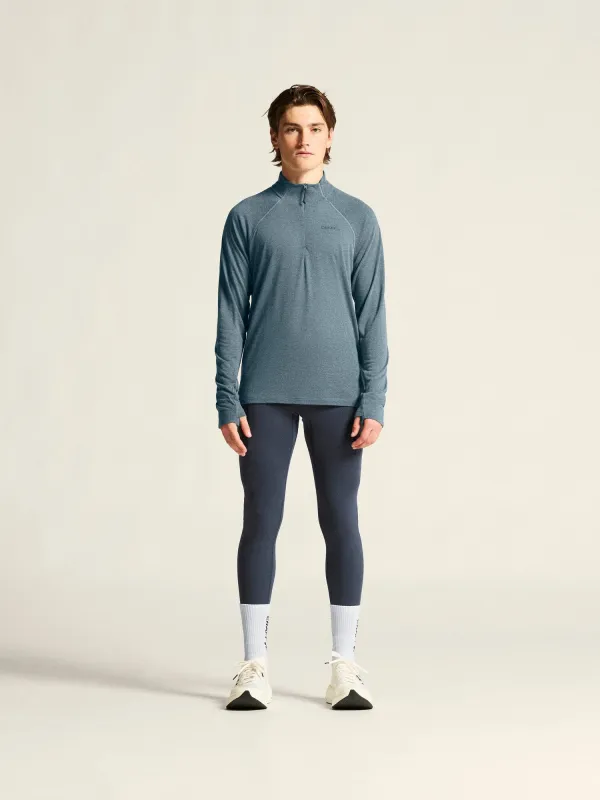 Men's ADV SubZ Wool Long Sleeve Tee 3 - Real/Melange sold by Craft Sportswear