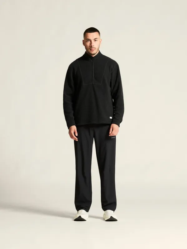 Men's Join Pile Fleece HZ - Black sold by Craft Sportswear