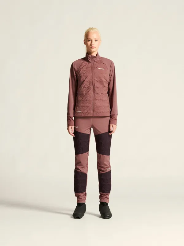 Women's ADV Nordic Training Speed Jacket 2 - Rose Brown sold by Craft Sportswear