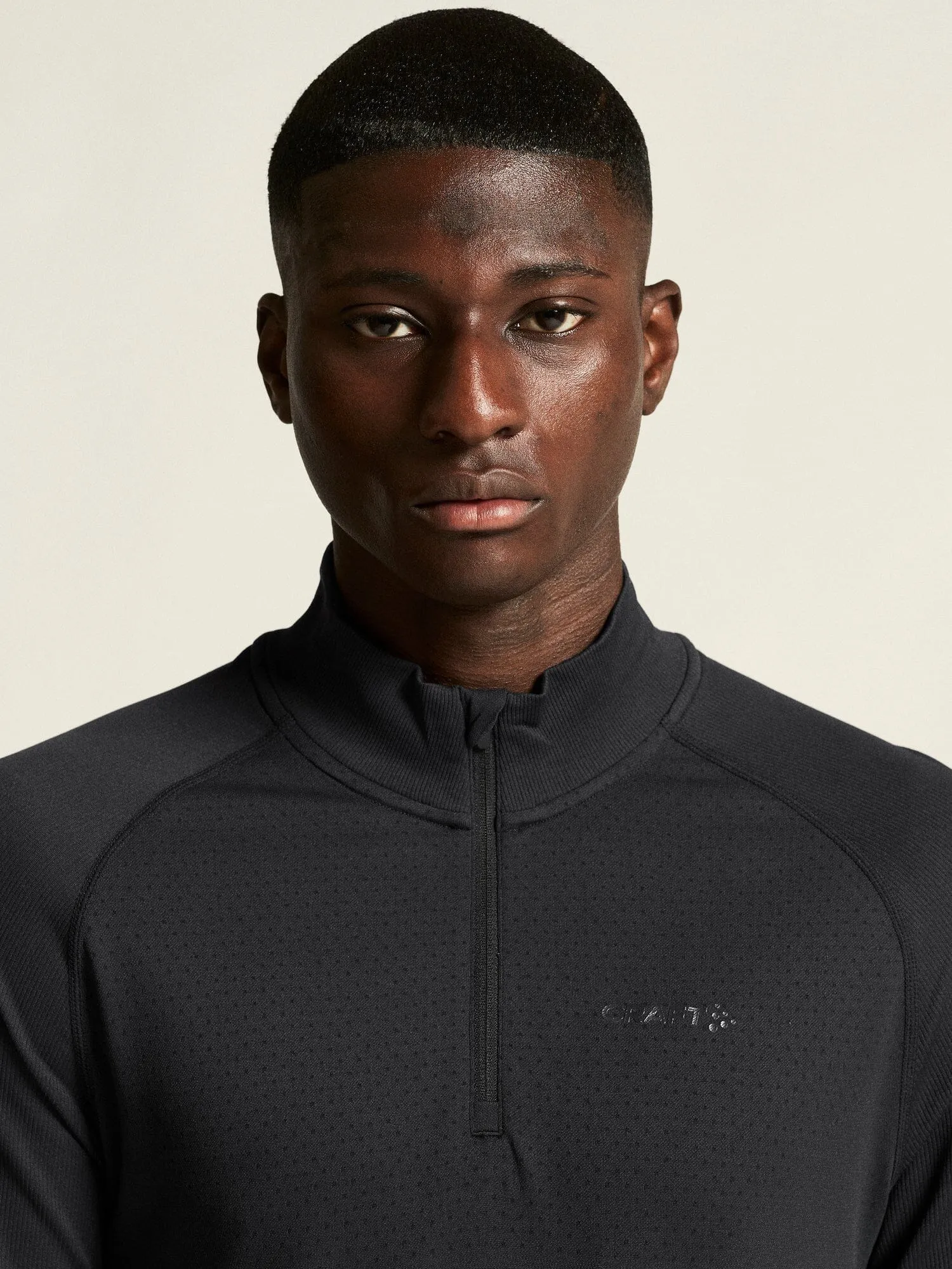 Men's Active Comfort LS HZ 2 - Black sold by Craft Sportswear product image thumbnail 3